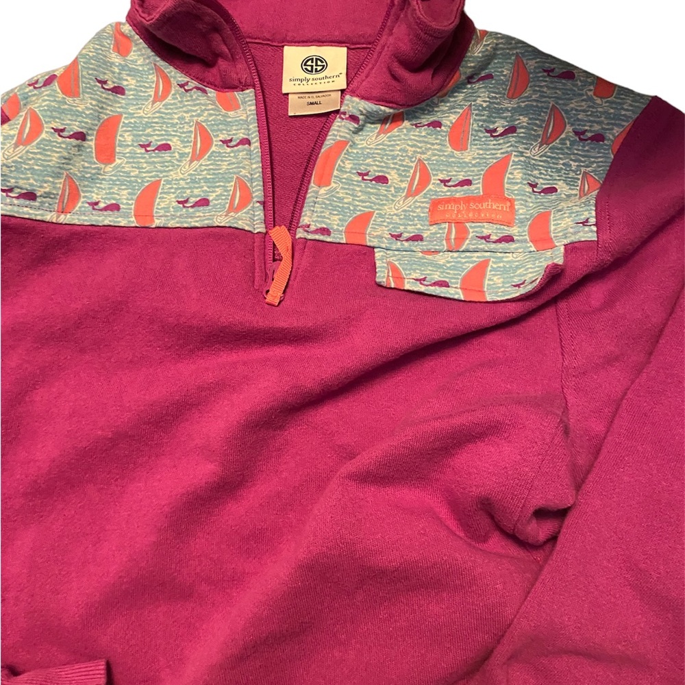 Simply southern pull over sweatshirt - Picture 2 of 2